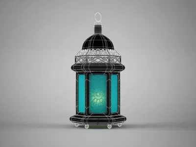 Islamic lantern   3D model