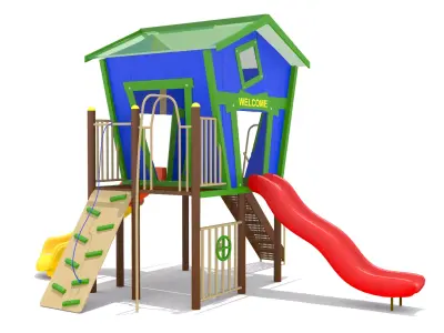 Playhouse Playground 3D model