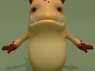 Monster Sweetie Alan 3D model