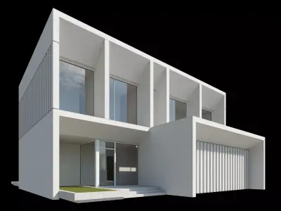 Modern Villa Design 010 3D model