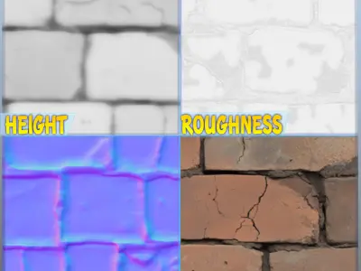 Stylized Wall Seamless Texture Texture 16
