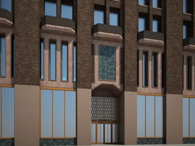 Skyscraper 01 3D model