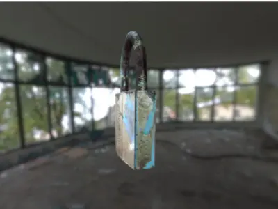 a big lock Free 3D model