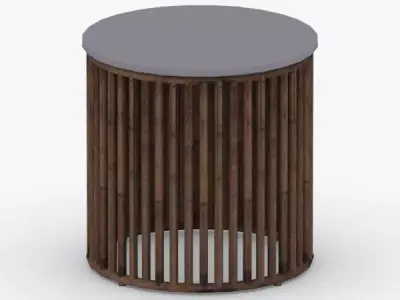 0435 - Coffee Table Low-poly 3D model