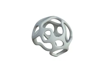 SciFi Cube Object No 19318 Low Poly Shape Texture