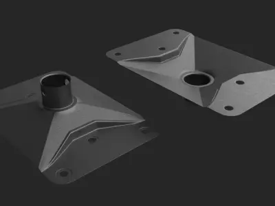 Starlink Satellite Internet Dish Gen 1  3D model