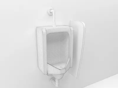 Urinal 10 3D model