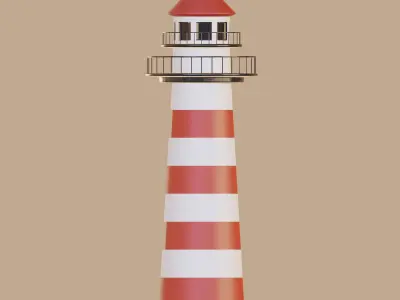 Lighthouse 3D model