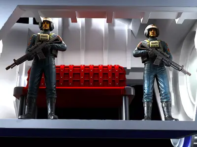 UT-60D U-Wing Starfighter Support Craft 3D print model