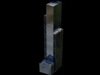 3 World Trade Center - NYC Low-poly 3D model