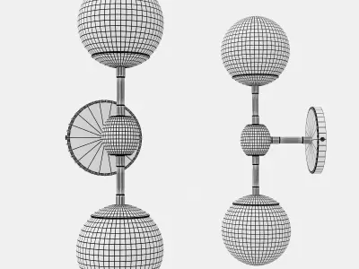 HasDrone Wall Light 3D model