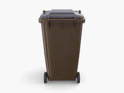 Trash can v11 3D model