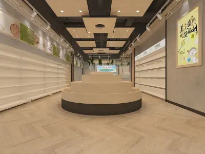 Convenience Store 3D model