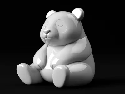Panda 3D print model