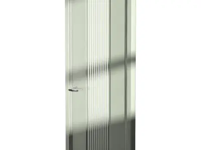 Modern entrance door 56 3D model