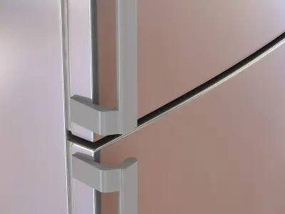 bosch refrigerator freezer 3D model