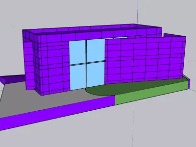 Church of Light Low-poly 3D model