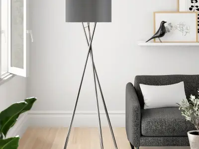 Sammy Tripod Floor Light Lamp - 3 Colour 3D model purchase