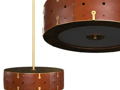 Sarah Ceiling Mount Fixture 3D model