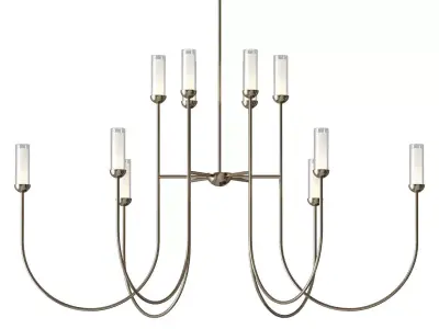 Moraine Chandelier 3D model