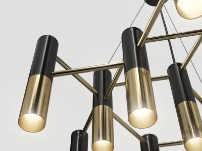 Lampatron IKE 13 lamps 3D model