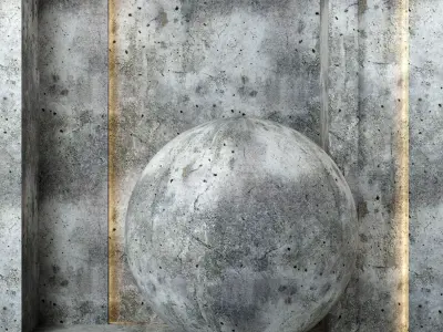 4K Concrete Wall and Floor Textures  - Seamless PBR - Utility Texture