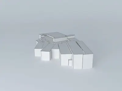 Ex square 3D model