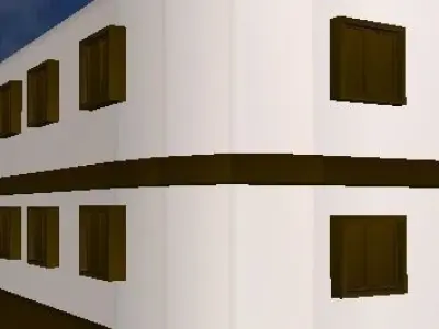 Big apartment low poly Free low-poly 3D model