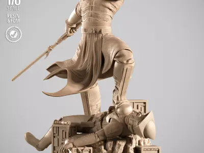STAR WARS Savage Opress Sculpture 3D print model