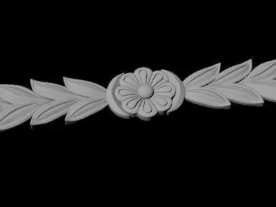 dekor ornament 3D model 36