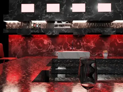 kitchen modern 3D model