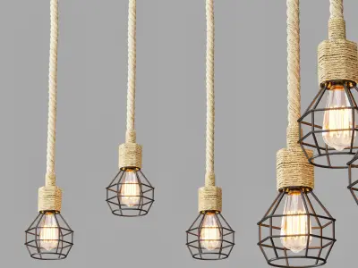 Rope Light 3D model
