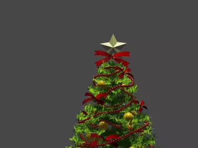 Cristmas tree New Year theme 3D model