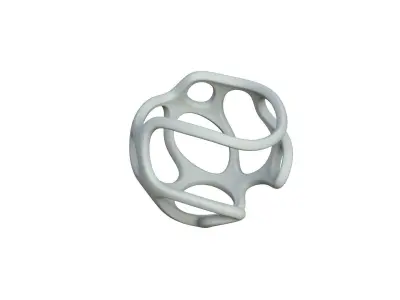 SciFi Cube Object No 41299 Low Poly Shape Texture