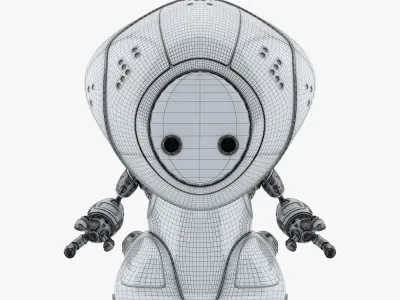 Pirate bot III 3D model