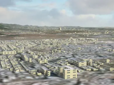 Islamabad Pakistan 3D model