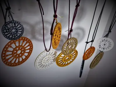 Medieval rose window Ostuni Cathedral  3D print model