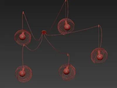 Dana Pendant Light 3D model