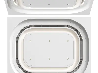 Modern ceiling RJ Easy Design 01 3D model