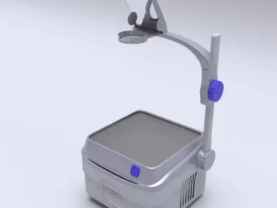 Overhead Projector 3D model