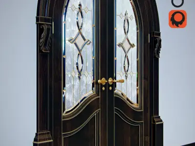 doors classic 005 3D model
