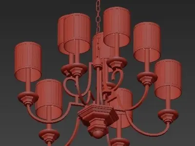 Fifth Avenue Collection 9 Light 3D model