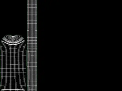 Post-Arm-9 faucet 3D model