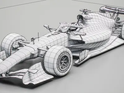  Audi F1 2026 Preseason Concept Race Car 