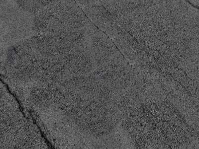 Cracked Dark Asphalt Ground Texture Texture