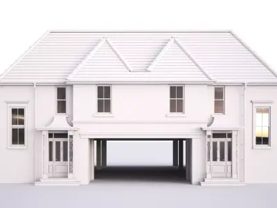 British House Broadoaks B3 3D model