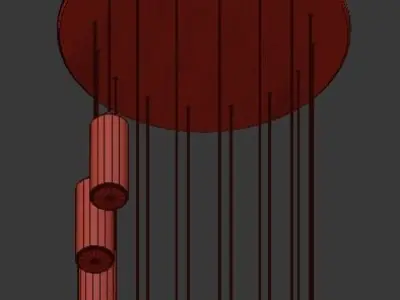 Candil Transparente Innok 3D model