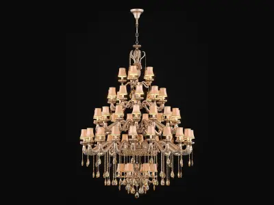 697562 Fastosita Osgona Chandelier 3D model