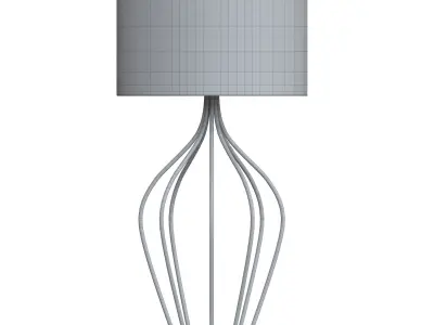 beside lamp 20 3D model