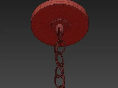 Loft Ventana Chandelier 3D model